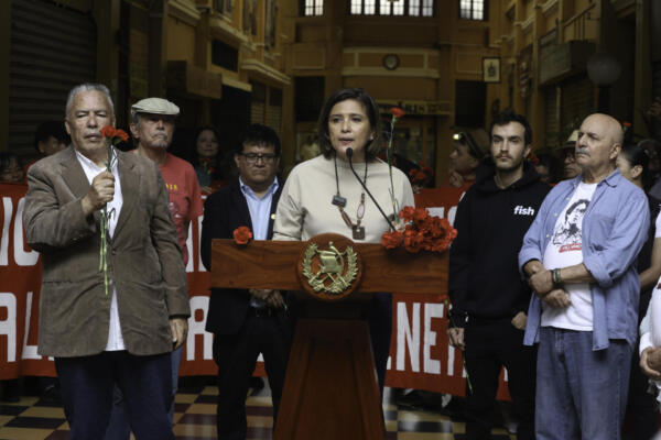 Fotografía de la vicepresidenta de Guatemala,z