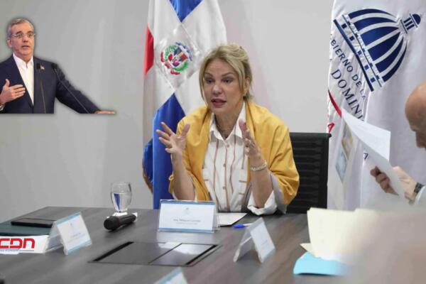 Presidente Abinader agradece la labor de Milagros Germán en Ministerio de Cultura. (foto, fuente externa)