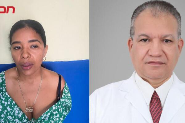 Luis Bolivar Rodríguez Genao, profesional de la medicina arrestado por presunto abuso sexual junto a la madre de la menor. 