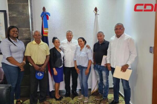 Nelson de la Rosa, alcalde del municipio de San Cristóbal. 