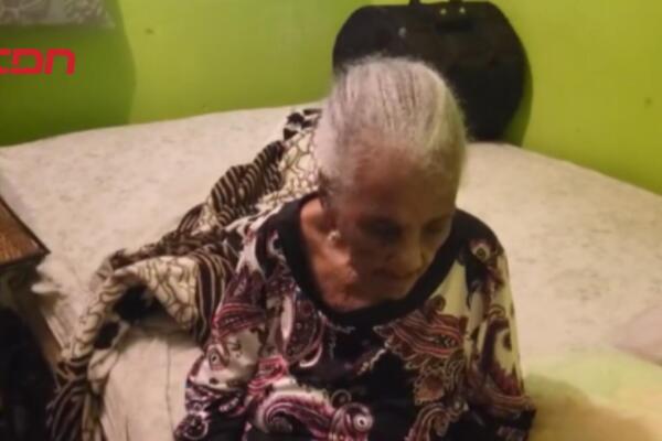 María Elvira Jiménez Báez, quien cumplirá 125 años el próximo sábado.