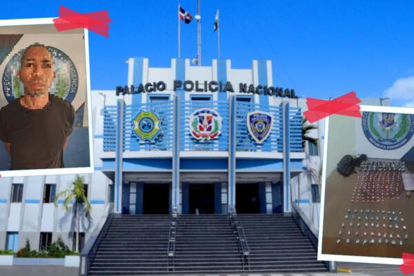La Dintel y la Policía Preventiva informaron sobre la detención de un hombre con drogas en el sector Villa Nene, municipio El Seibo.