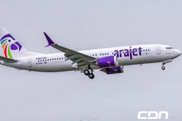 Arajet inicia ventas de pasajes a Estados Unidos; primer vuelo será en abril