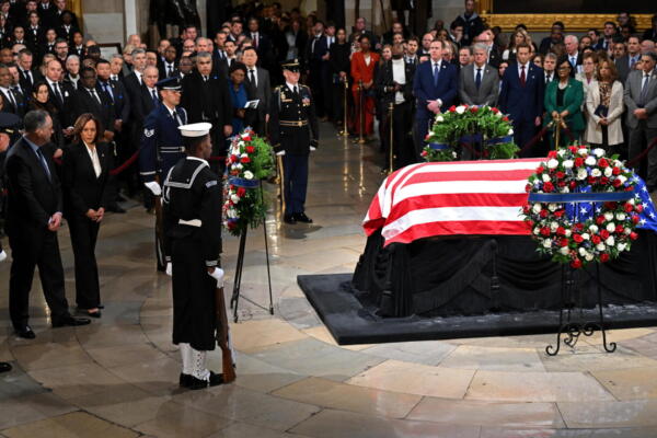 Homenaje al fallecido expresidente Jimmy Carter, en el Capitolio de EE. UU.
EFE/EPA/Saul Loeb