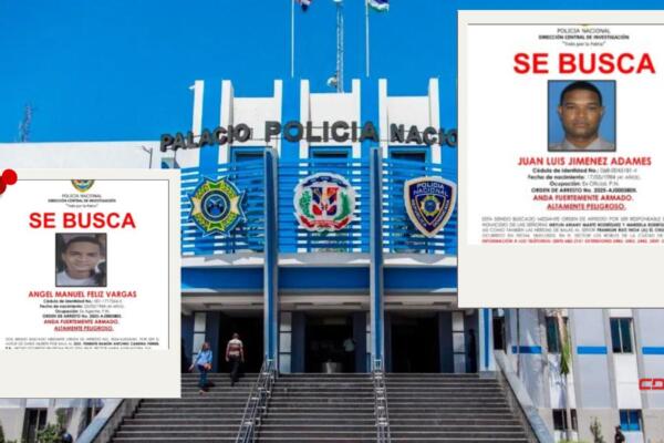 La institución del orden recordó que se trata dos prófugos armado y altamente peligrosos. Foto: Fuente externa 