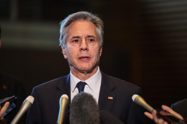 Secretario de Estado de EE. UU., Anthony Blinken.
EFE/EPA/TAKASHI 