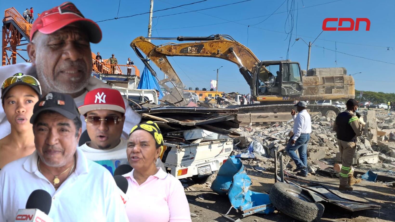 Bohoneros califican como “abuso de poder” demolición de casetas en kilómetro 9 de la autopista Duarte