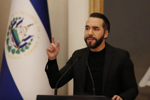 Foto del presidente de El Salvador, Nayib Bukele. EFE/ Rodrigo Sura