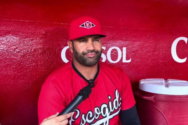 
“Ha sido la necesidad el año entero. Luis (Rojas) ha hecho un tremendo trabajo trayendo los pitchers extranjeros”, explicó Pujols ante una pregunta de CDN Deportes.