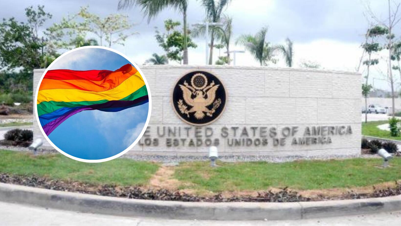 Embajada de EE.UU. en RD retira bandera LGBT por orden de Trump