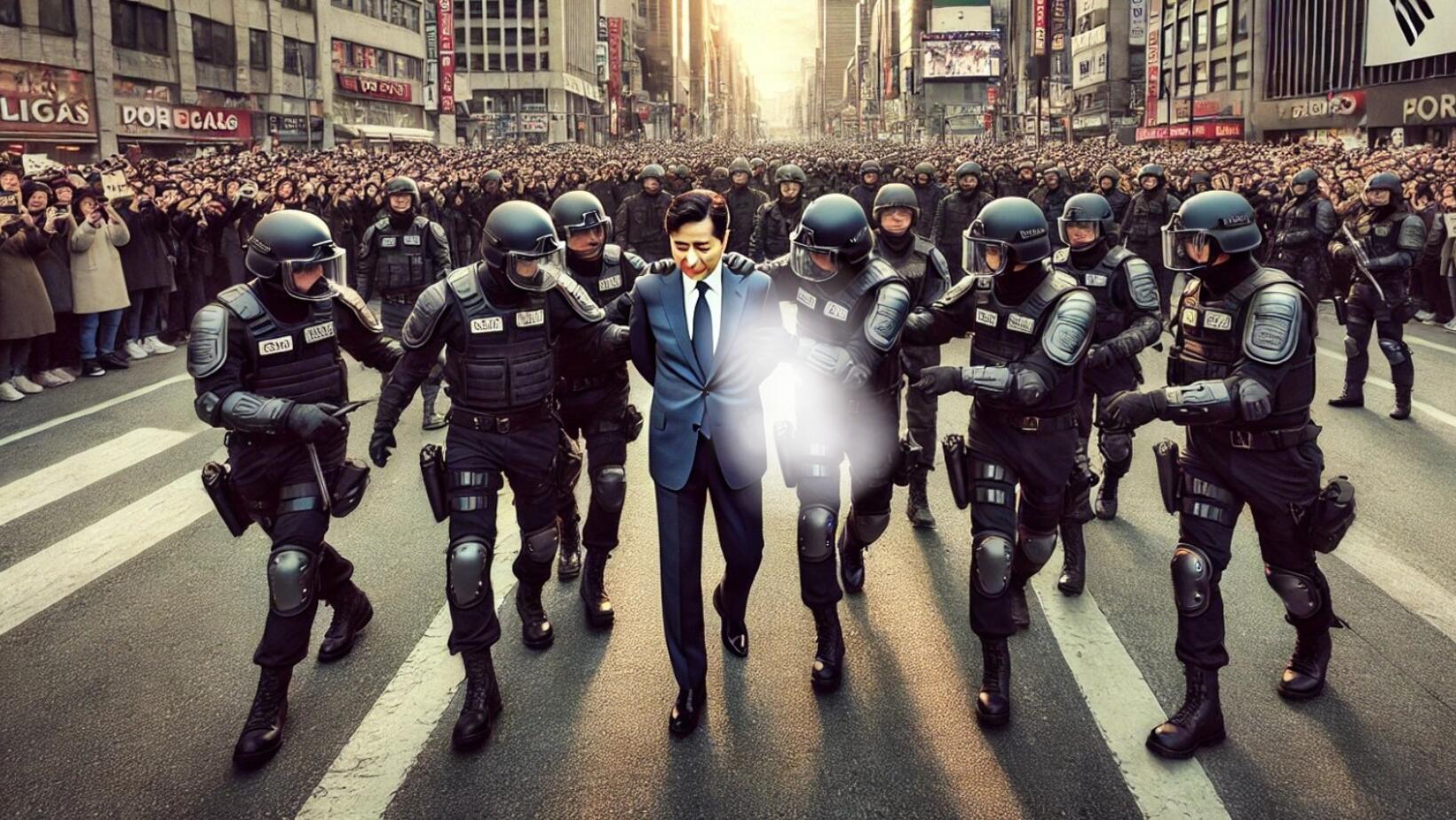 Intentan arrestar al presidente