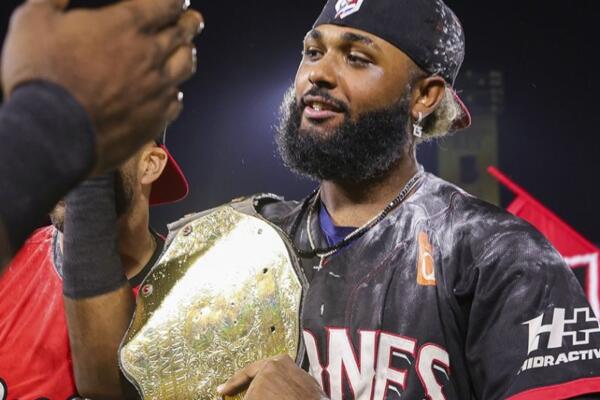Junior Caminero, el Jugador Más Valioso de la Serie Final RD