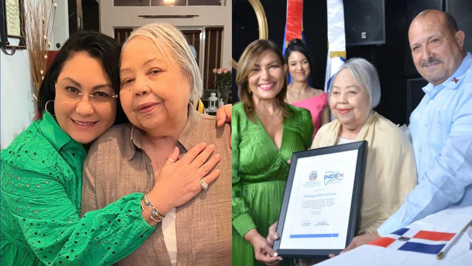 Último adiós a doña Dominga Estévez Peña