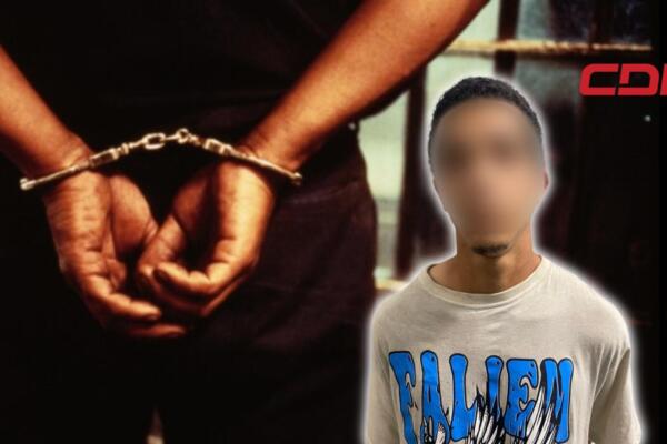 Stanlyn Andrés Cedeño de Jesús, alias “La Bala”, apresado.