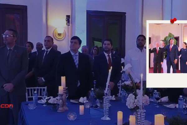 El reelecto presidente se refirió a los principales logros de su pasada gestión. Foto: Fuente externa 