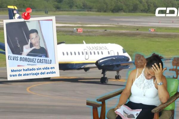 Un ambiente de consternación embarga a Macao, Punta Cana, por el fallecimiento de jóvenes en el tren de aterrizaje de avión. Foto: CDN Digital