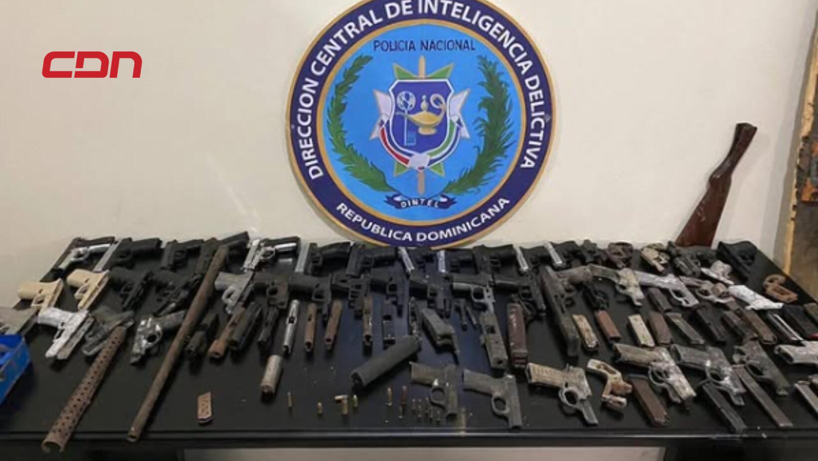 Decomisan armas durante allanamiento en el Higüerito de Moca
