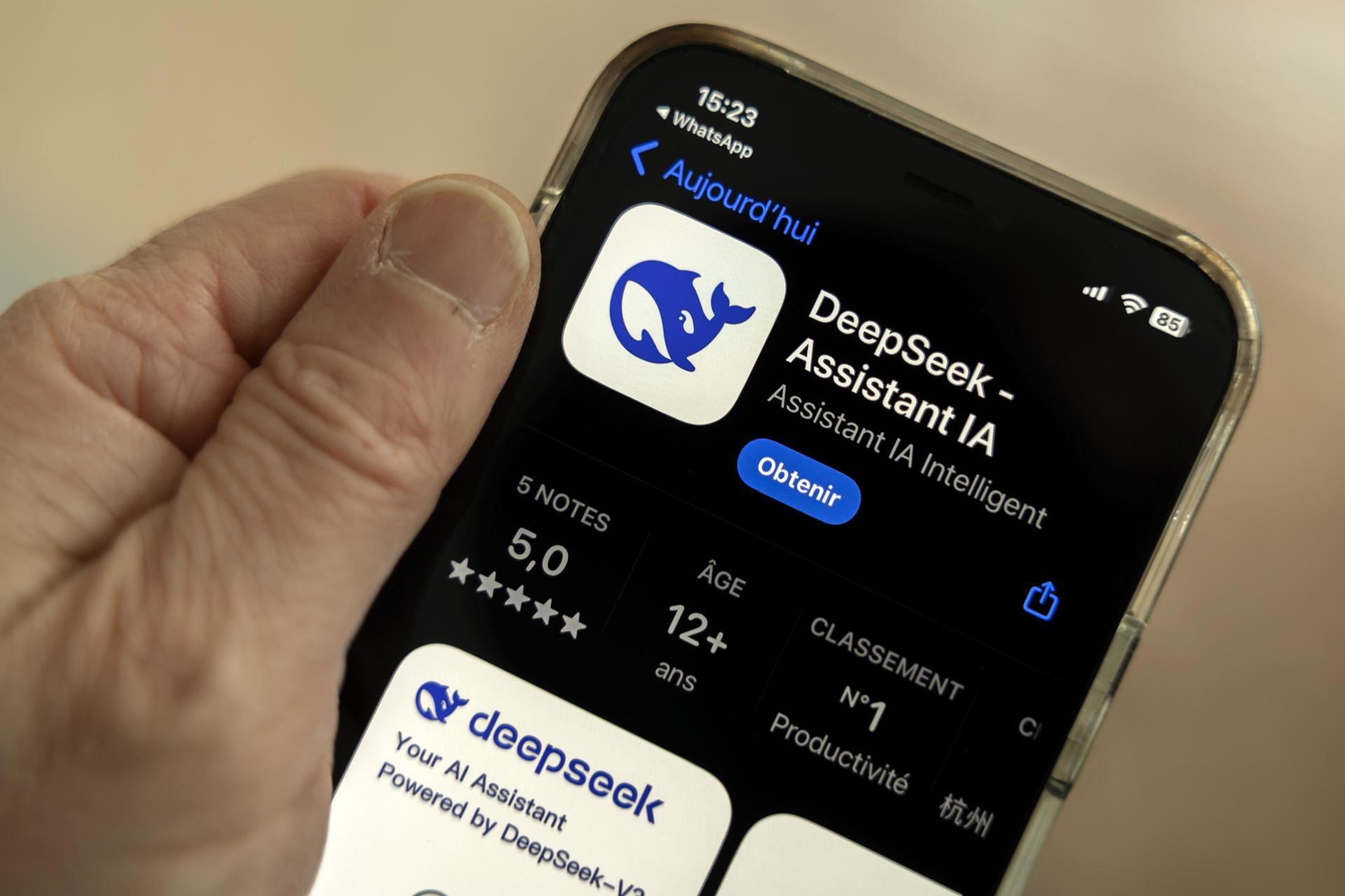 El Congreso de Estados Unidos ha prohibido a sus empleados el uso de DeepSeek, el sistema chino de Inteligencia Artificial (IA).
