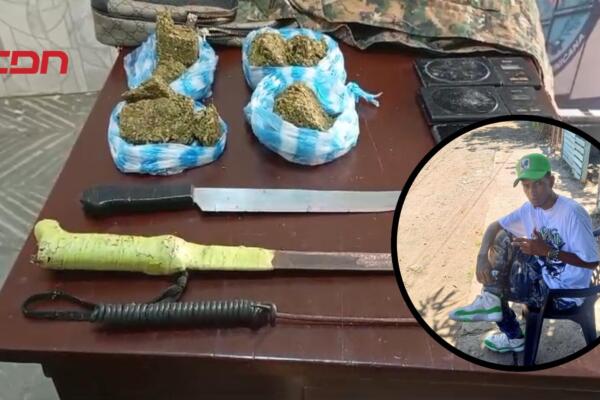 José Fernando García Familia, exmiembro del Ejército apresado con drogas en San Juan.