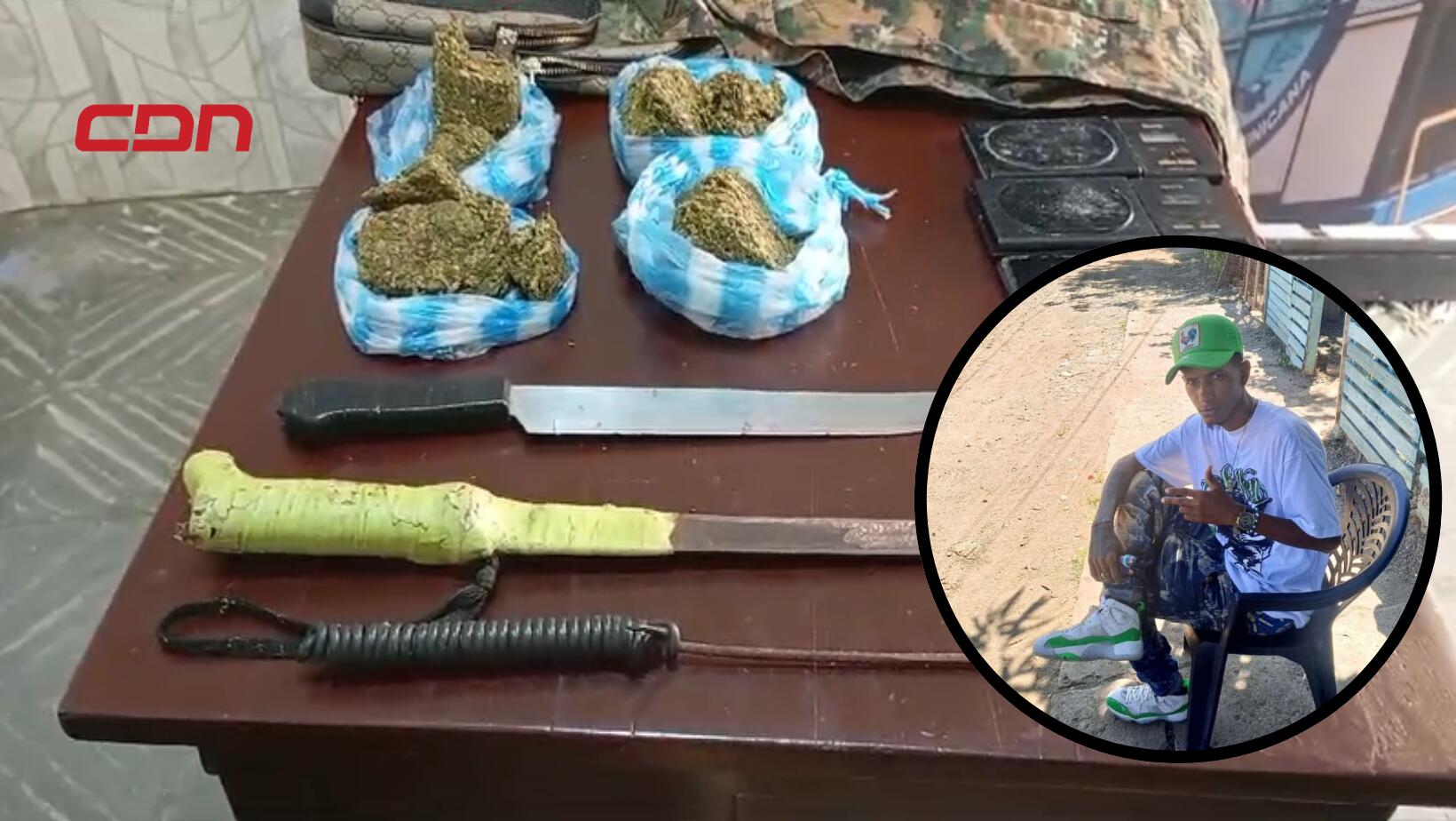 Detienen a exmiembro del Ejército con drogas