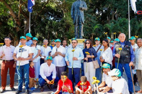 Guillermo Moreno, quien destacó la importancia de mantener vivos los valores que encarna Duarte. (Foto, fuente externa)