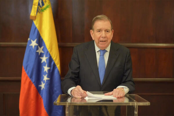 Líder opositor venezolano Edmundo González Urrutia. FOTO: AFP