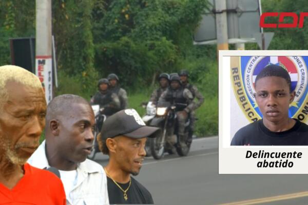Comunidad en Yamasá se mantiene con temor pese a muerte de líder de banda criminal. 