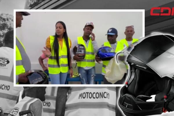 A los motoconchos le ofrecieron una charla sobre la importancia de una conducción segura y responsable.