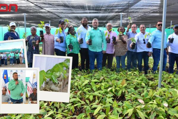 FEDA entrega vivero para productores de cacao de Hato Mayor. 