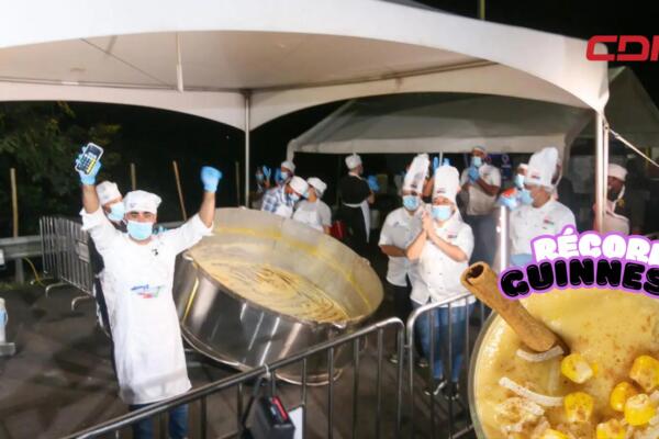 República Dominicana rompe récord Guinness con el majarete más grande del mundo