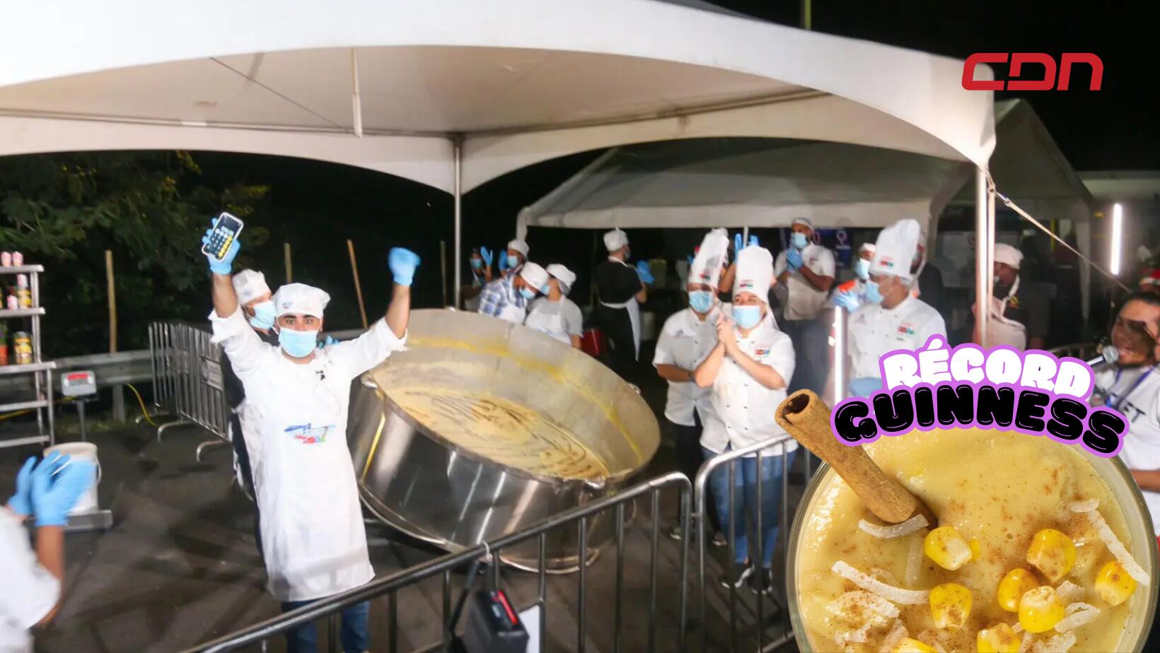 Guinness World Records certifica de manera oficial “Majarete más grande del mundo”