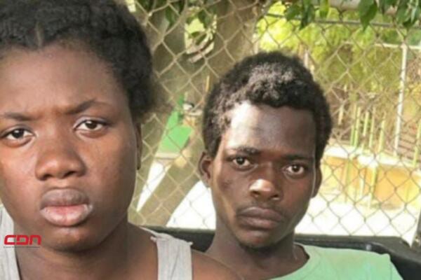 Apresan pareja haitiana acusada de asesinar a su hija en Montecristi. (foto, fuente externa)