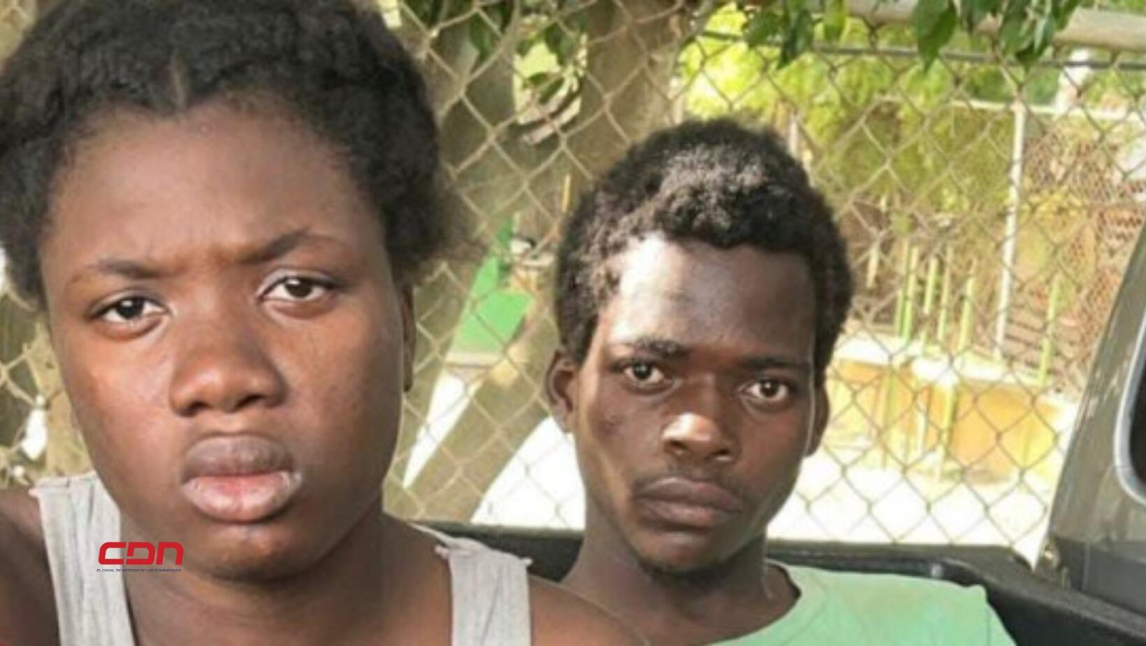 Pareja haitiana