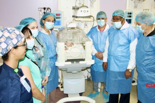 Celebran nacimiento del primer bebé en el Hospital Julio Manuel Rodríguez Grullón. (foto, fuente externa)