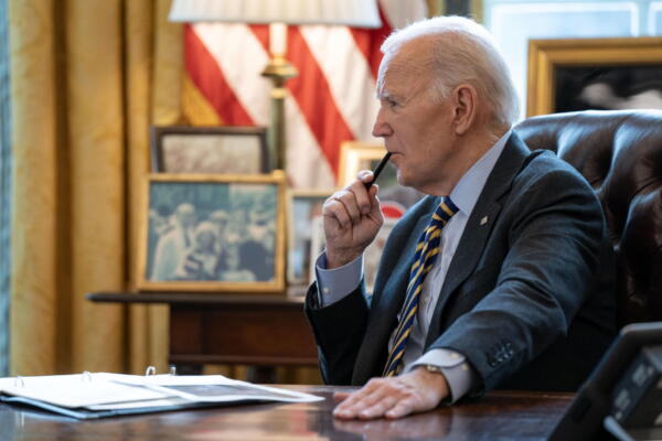 El presidente de Estados Unidos, Joe Biden. EFE/EPA/Leigh Vogel / POOL