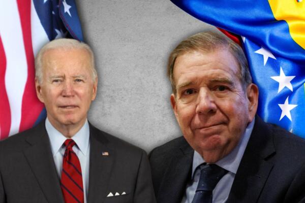 Joe Biden se reúne con Edmundo González en la Casa Blanca