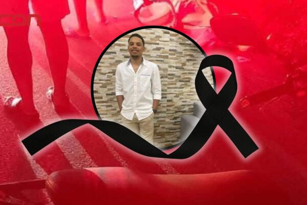 Luis Mario Clase, joven que murió en accidente de tránsito. 