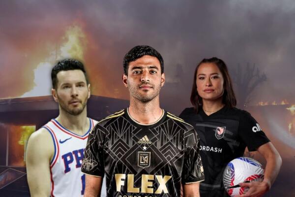 El entrenador J. J. Redick, el exjugador de la Real Sociedad, Carlos Vela, y la futbolista Alie Riley, fueron afectados.
