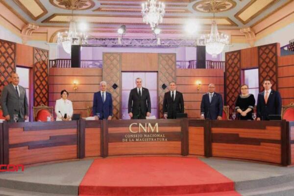 Abinader promulga la modificación de la Ley Orgánica del Consejo Nacional de la Magistratura. (foto, fuente externa)
