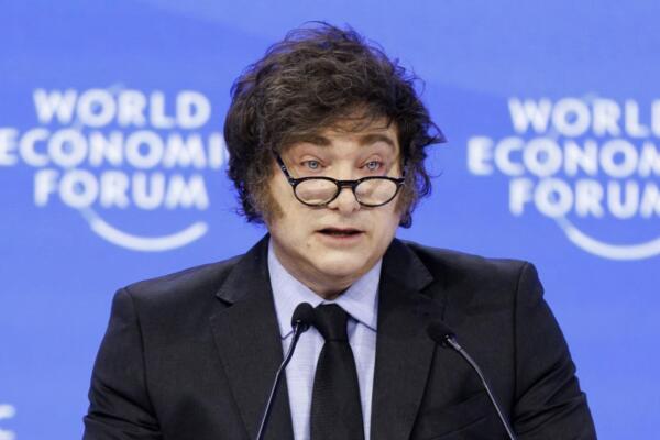 Milei, dijo este jueves en el Foro de Davos que la batalla de los líderes políticos que aseguran luchar por la libertad 