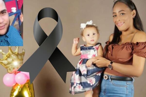 Las víctimas identificadas como Karen García Medina, de 23 años; Daimar Ortega Valerio, de 30 años; y su hija menor, Keyla Aymar Ortega, de 1 año.