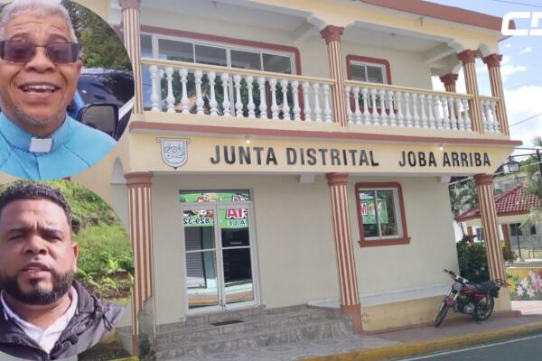 Se produce enfrentamiento verbal entre sacerdote y director de junta distrital por supuesta compra de vehículos