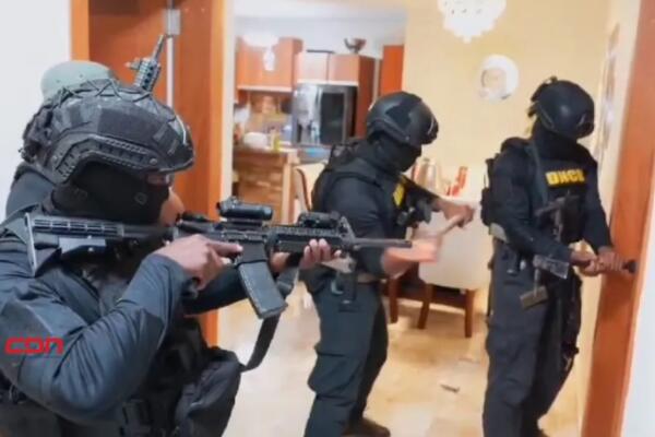 La operación se desplegó de manera autónoma, con la participación de 89 fiscales y 564 agentes de fuerzas especiales. (foto, fuente externa)