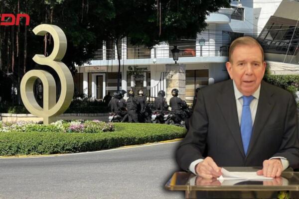 Edmundo González, quien se cree aún permanece en el Hotel Embajador