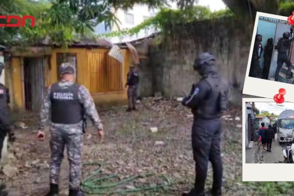 Agentes policiales adscritos a la Dirección Regional Cibao Sur