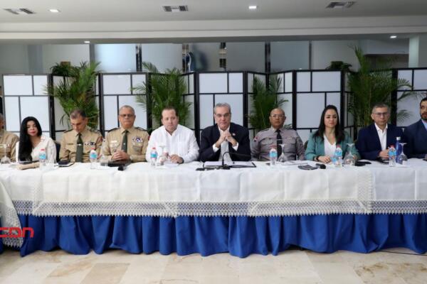 Presidente Abinader encabeza reunión de seguimiento al Plan de Seguridad Ciudadana. (foto, fuente externa)