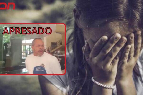 Leonardo Peña Ventura, acusado de violar a cinco niñas en Santiago.