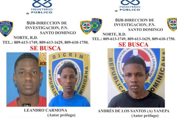 PN intensifica búsqueda de “Yanepa” y “Leandro”, delincuentes implicados en al menos cuatro homicidios y herir a otras personas en SDN