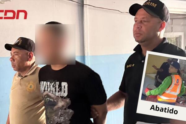 Edwin Antonio Beato Díaz, quien se entregó a la policía. 