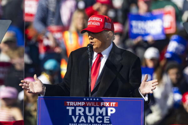 Fotografía del presidente electo de EE.UU. Donald Trump. 
EFE/JIM LO SCALZO